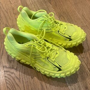 Balenciaga Defender Sneaker “Fluo Yellow” Size 46